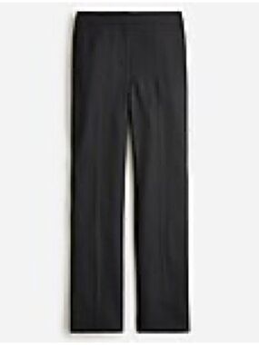 JCrew WILLA CROPPED FLARE PANT IN ITALIAN CITY WOOL size 4